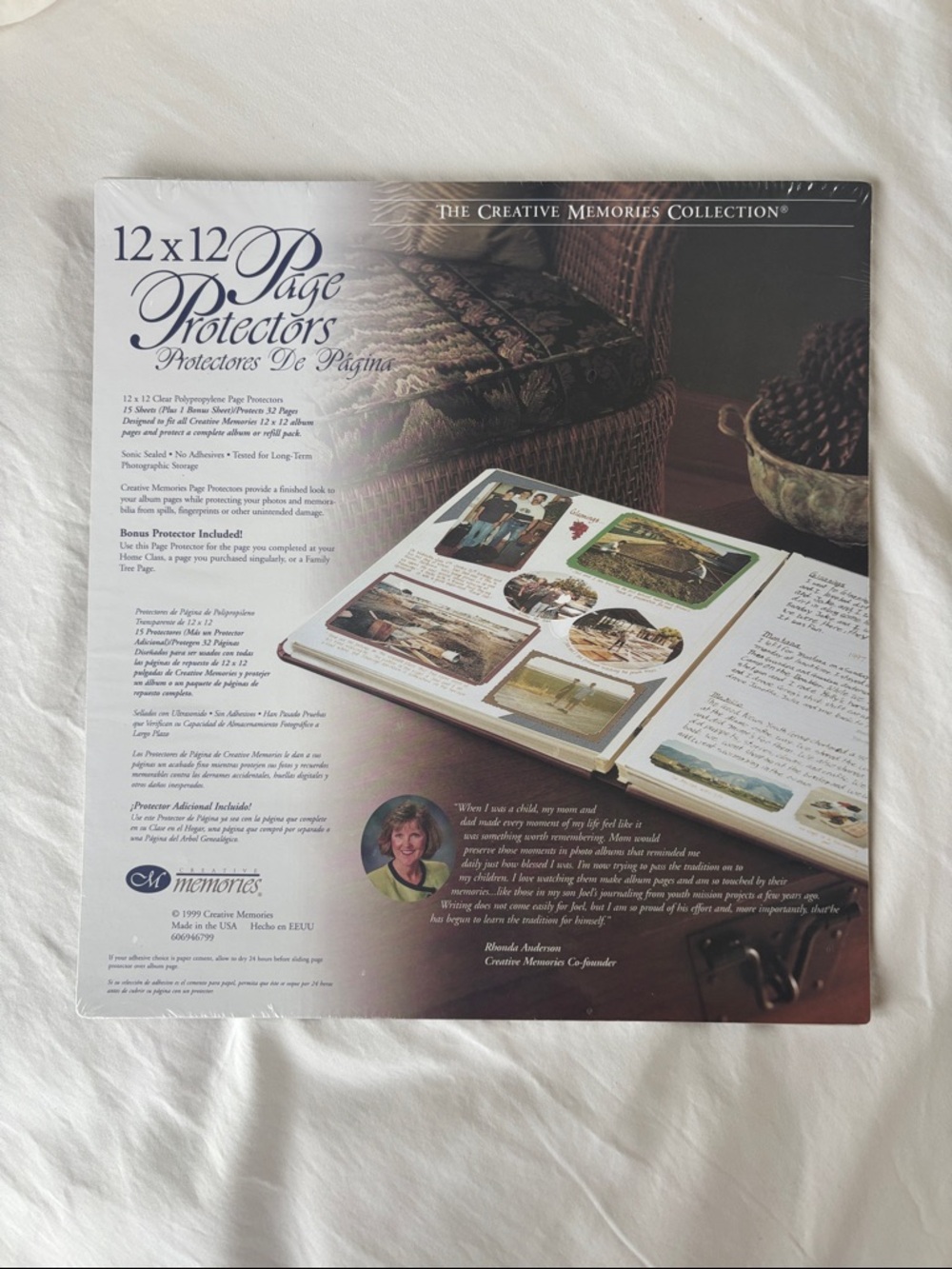 Creative Memories Retired 12x12 Page Protectors